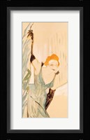 Yvette Guilbert taking a Curtain Call Fine Art Print
