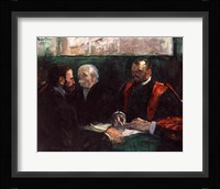 Examination at the Faculty of Medicine, 1901 Fine Art Print