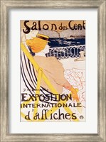 Poster advertising the 'Exposition Internationale d'Affiches', Paris, c.1896 Fine Art Print