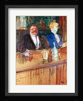 In the Bar: The Fat Proprietor and the Anaemic Cashier, 1898 Fine Art Print