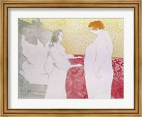Woman in Bed, Profile - Waking Up, 1896 Fine Art Print