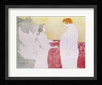 Woman in Bed, Profile - Waking Up, 1896 Fine Art Print