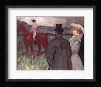 At the Racecourse, 1899 Fine Art Print