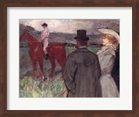 At the Racecourse, 1899 Fine Art Print