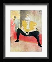 La Clowness Looks Around, Madamoiselle Cha-U-Kao Fine Art Print