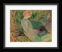 The Divan, Rolande, 1894 Fine Art Print