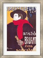 Poster advertising Aristide Bruant Fine Art Print