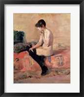 Nude Woman Seated on a Divan, 1881 Fine Art Print