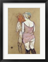 Two Semi-Nude Women at the Maison de la Rue des Moulins, 1894 Fine Art Print