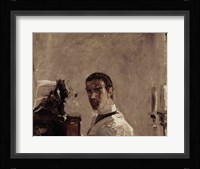 Self Portrait, 1880 detail Fine Art Print