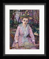 Woman with an Umbrella, 1889 Fine Art Print