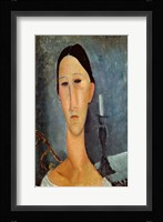 Hanka Zborowska with a Candlestick, 1919 Fine Art Print