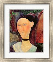 Woman with a Velvet Neckband, c.1915 Fine Art Print