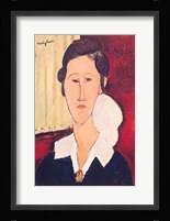 Portrait of Madame Hanka Zborowska, 1917 Fine Art Print