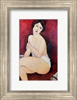 Large Seated Nude Fine Art Print