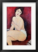 Large Seated Nude Fine Art Print