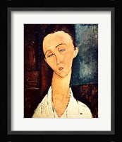 Portrait of Lunia Czechowska, 1918 Fine Art Print