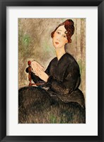 Portrait of Dedie Hayden, 1918 Fine Art Print