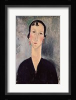 Woman with Earrings Fine Art Print