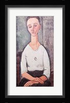 Portrait of Madame Chakowska, 1917 Fine Art Print