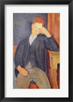 The young apprentice Fine Art Print