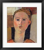 Girl with red hair, 1915 Fine Art Print