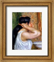 Girl Combing her Hair, 1907 Fine Art Print