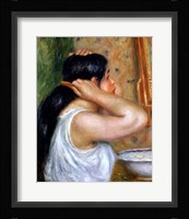 Girl Combing her Hair, 1907 Fine Art Print