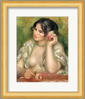 Gabrielle with a Rose, 1911 Fine Art Print