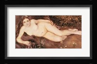A Nymph by a Stream Fine Art Print