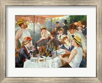 The Luncheon of the Boating Party, 1881 Fine Art Print