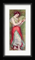 Dancing Girl with Tambourine, 1909 Fine Art Print