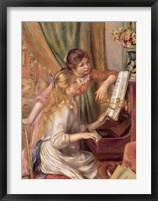 Young Girls at the Piano, 1892 Fine Art Print
