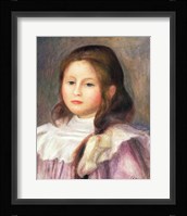 Portrait of a Child - pink dress Fine Art Print