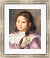 Portrait of a Child - pink dress Fine Art Print