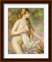 Bather with long hair, c.1895 Fine Art Print