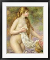 Bather with long hair, c.1895 Fine Art Print