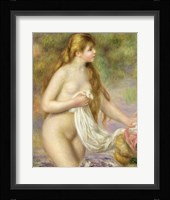 Bather with long hair, c.1895 Fine Art Print