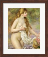 Bather with long hair, c.1895 Fine Art Print