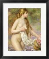 Bather with long hair, c.1895 Fine Art Print