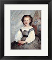 Portrait of Mademoiselle Romaine Lacaux, 1864 Fine Art Print
