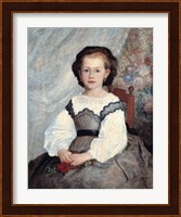 Portrait of Mademoiselle Romaine Lacaux, 1864 Fine Art Print