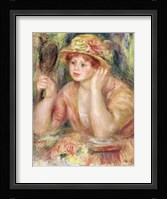 Woman with a Mirror, c.1915 Fine Art Print