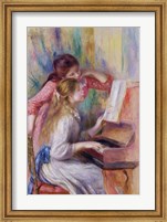 Young Girls at the Piano Fine Art Print