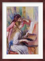 Young Girls at the Piano Fine Art Print