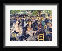 Ball at the Moulin de la Galette, 1876 Fine Art Print