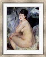 Nude Seated on a Sofa, 1876 Fine Art Print