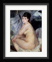 Nude Seated on a Sofa, 1876 Fine Art Print