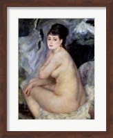 Nude Seated on a Sofa, 1876 Fine Art Print