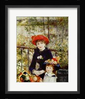Two Sisters Framed Print